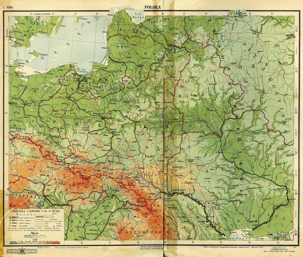 atlas 5.jpg - Atlas Polski Współczesnej, Warszawa - Lwów, 1928 r.